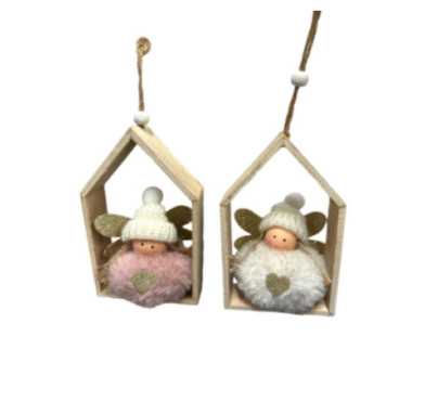 MAISON EN BOIS AVEC ANGE A