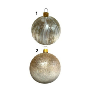 BOULE DE NOEL PAILLETTEE