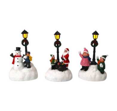 SCENETTE DE NOEL AVEC LANTERNE