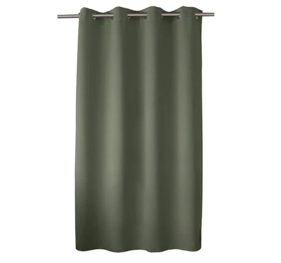 RIDEAU VERT AMANDE 135X180CM