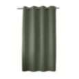 RIDEAU VERT AMANDE 135X180CM