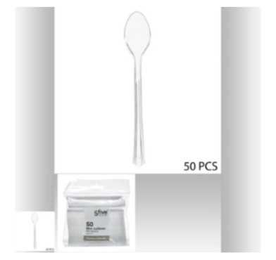 SACHET DE 50 CUILLERES EN