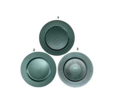 ASSIETTE DE NOEL EFFET MAT