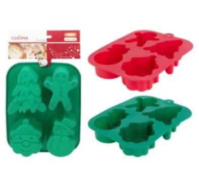 MOULE A GATEAUX DE NOEL ROUGE