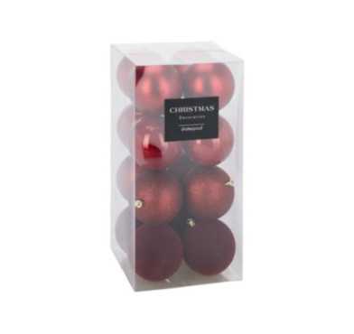 BOITE DE 16 BOULES DE NOEL