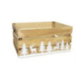 BOITE EN BOIS 41X31X20CM