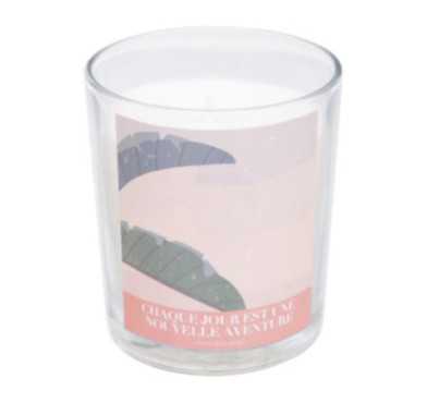 BOUGIE PARFUMEE POT EN VERRE