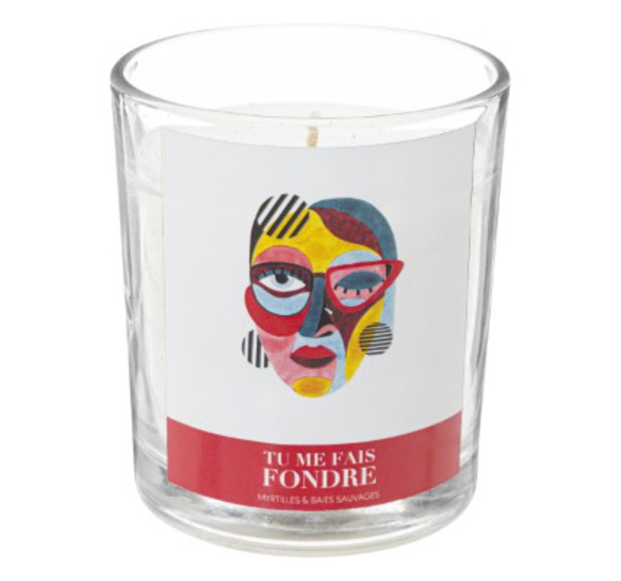 BOUGIE PARFUMEE POT EN VERRE