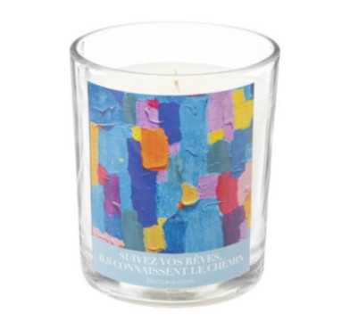 BOUGIE PARFUMEE POT EN VERRE