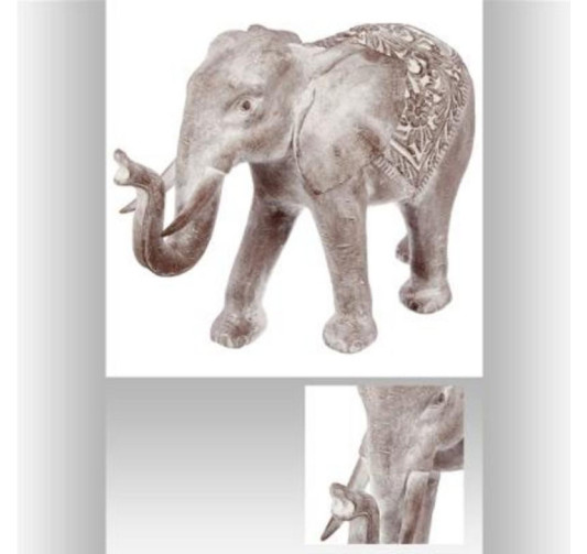ELEPHANT BLANCHI H46CM