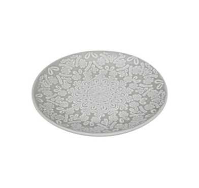 ASSIETTE A DESSERT GRISE