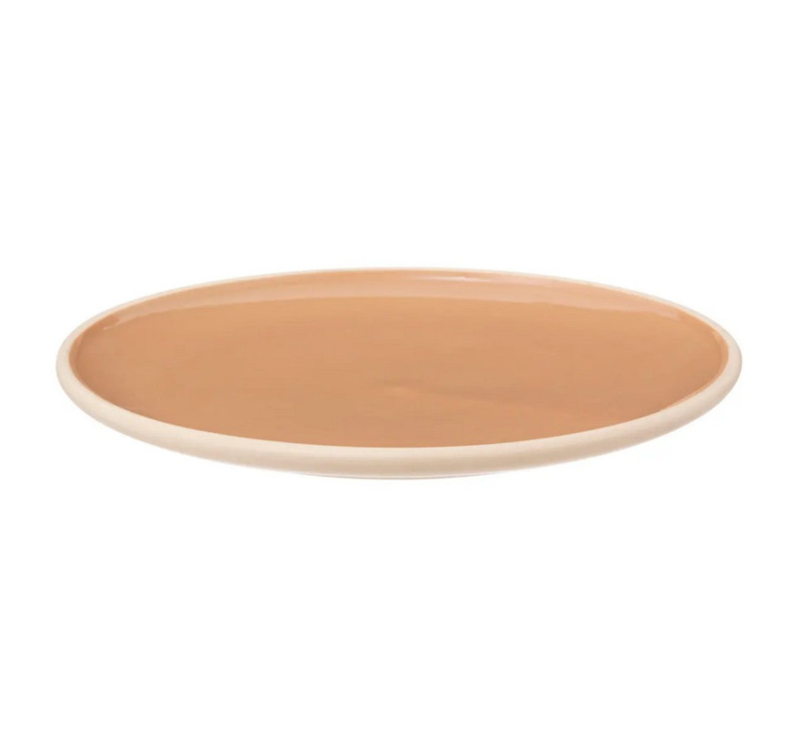 ASSIETTE PLATE ASMA TERRACOTTA
