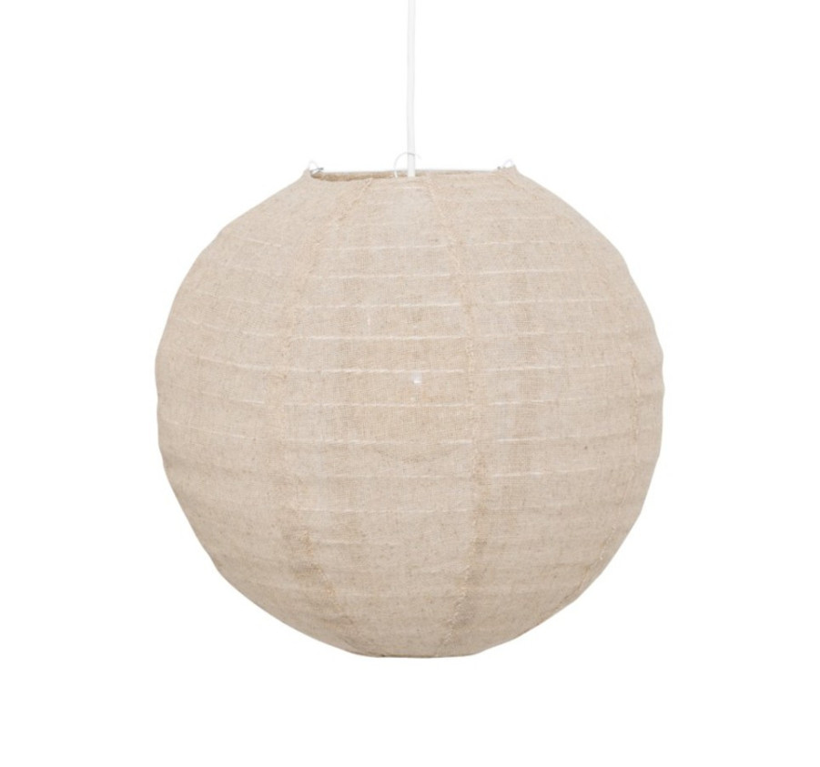 LANTERNE BOULE EN LIN JORDY