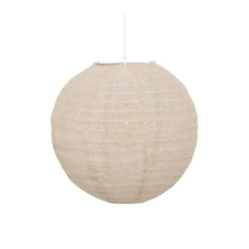 LANTERNE BOULE EN LIN JORDY