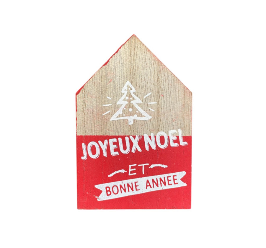 DECO BOIS BICOLORE  2 FACES