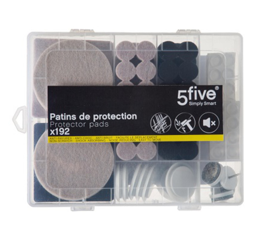 BOITE PATIN 192 PCES NAT+NOIR