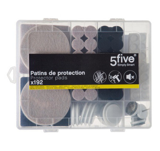 BOITE PATIN 192 PCES NAT+NOIR