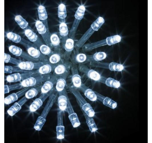 GUIRLANDE 120LED BLANC FROID