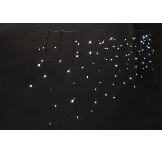 RIDEAU STALACTITE 180LED BLANC