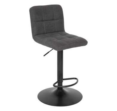 TABOURET DE BAR DELEK GRIS