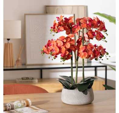 ORCHIDEE ARTIFICIELLE EN POT