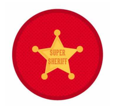 ASSIETTE EN CARTON COWBOY