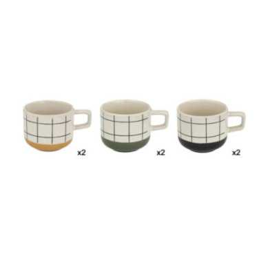 COFFRET 6 MUGS FAMILY CORNER