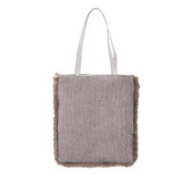 SAC FOURRURE LODGE 38X40 CM