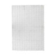 TAPIS FAUSSE FOURRURE 3D BLANC