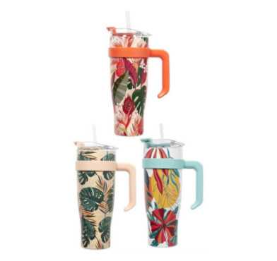 MUG DE TRANSPORT MIAMI FLEURS