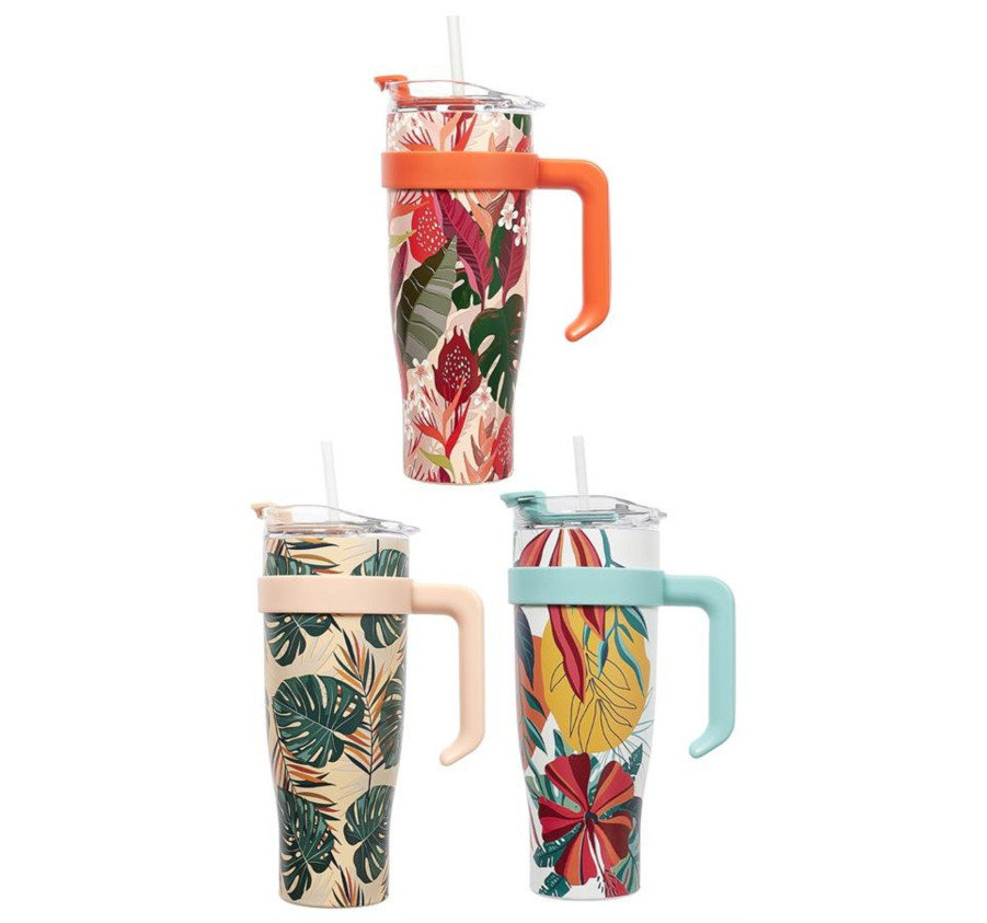 MUG DE TRANSPORT MIAMI FLEURS