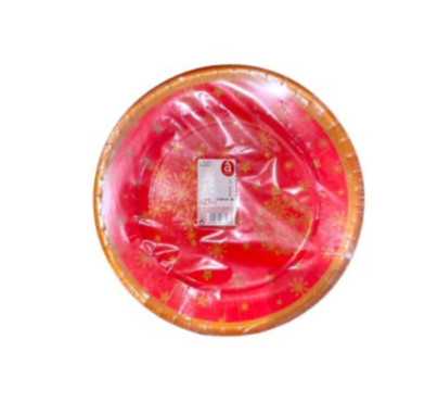 ASSIETTE EN CARTON ROUGE