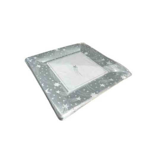 ASSIETTE EN CARTON X10PIECES