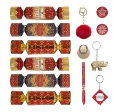 COFFRET DE 6 CRAKERS FESTIFS