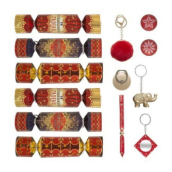 COFFRET DE 6 CRAKERS FESTIFS