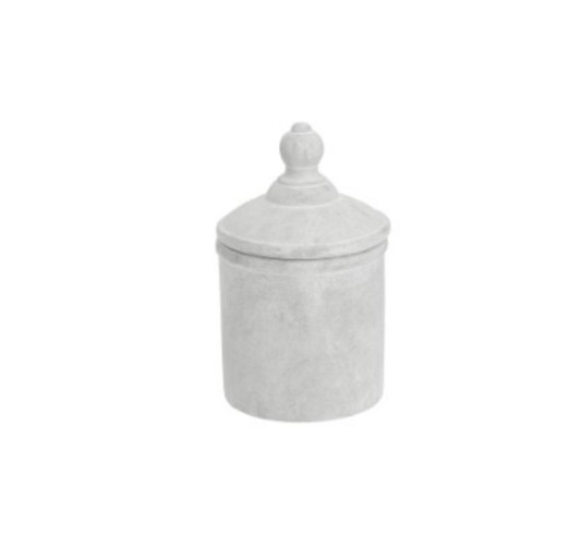 POT ET COUVERCLE TERRE CUITE