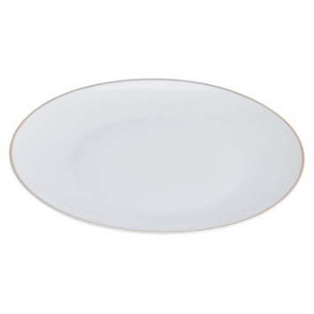 ASSIETTE PLATE EN PORCELAINE