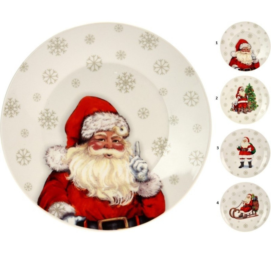 ASSIETTE EN PORCELAINE 20.5CM