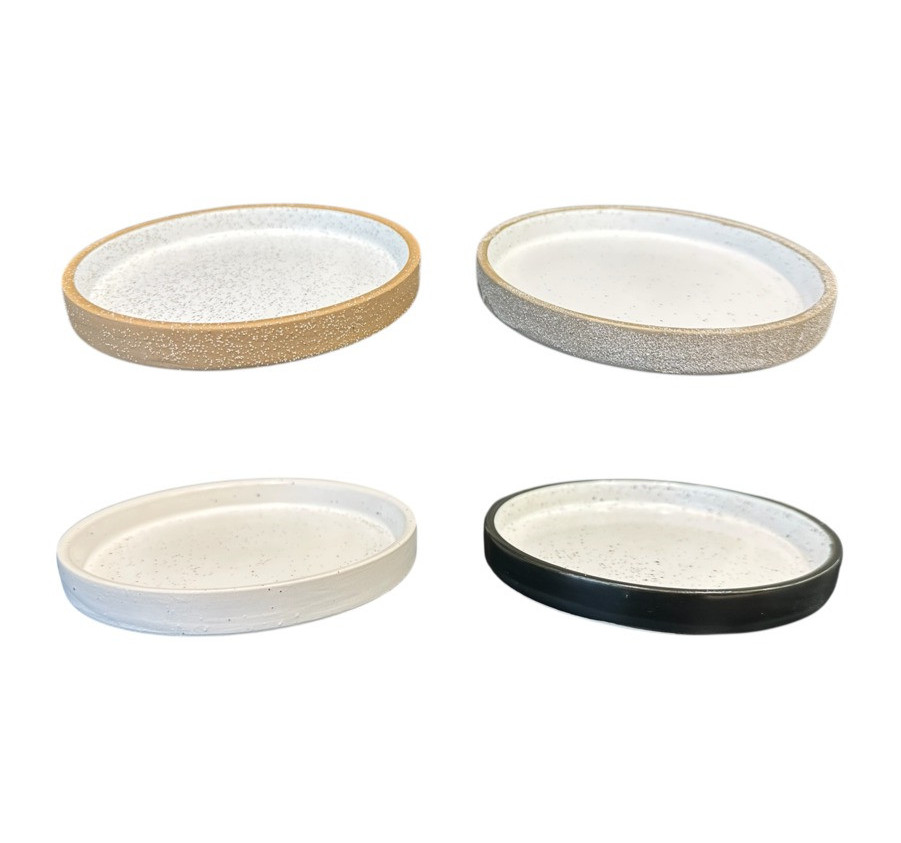 PLATEAU POUR BOUGIES EN GRES