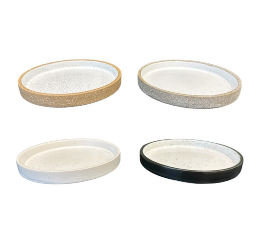 PLATEAU POUR BOUGIES EN GRES