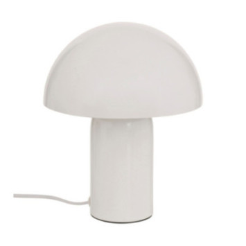 LAMPE CHAMPIGNON LITO BLANC