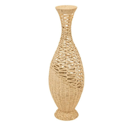 VASE CLAY BEIGE NATUREL H90CM
