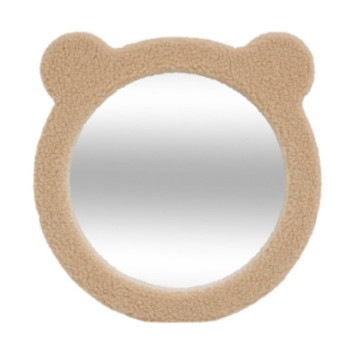MIROIR BOUCLETTE OURS MARRON