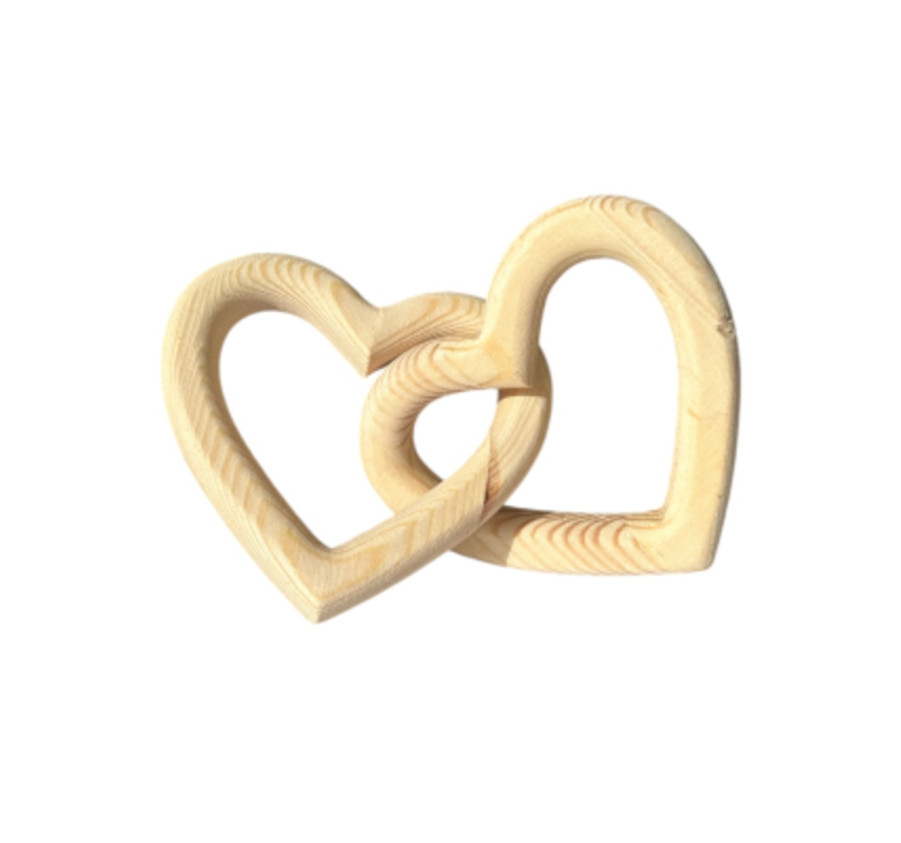 DECORATION COEURS ENTREMELES