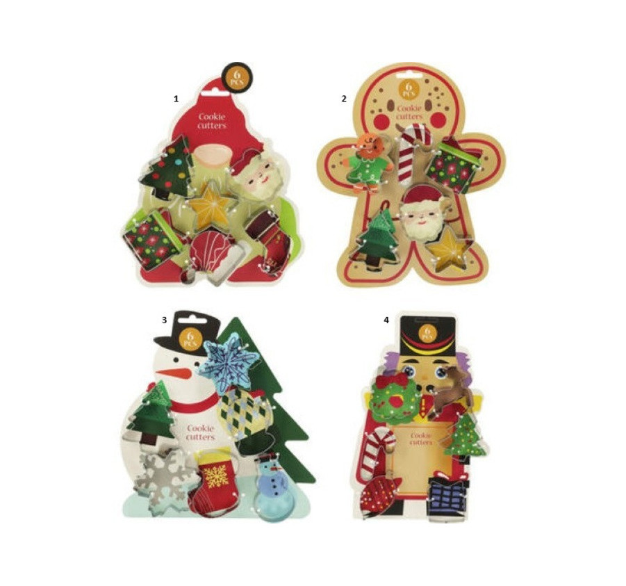 SET DE 6 EMPORTE PIECES