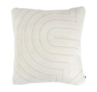COUSSIN FOURRURE ARKA IVOIRE