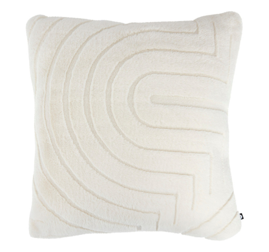 COUSSIN FOURRURE ARKA IVOIRE