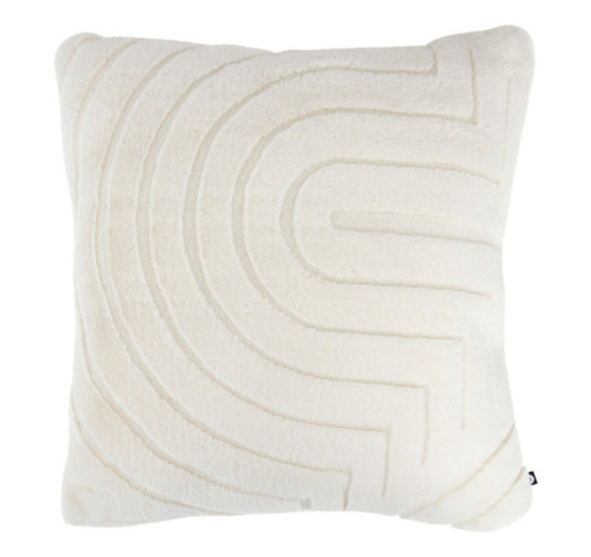 COUSSIN FOURRURE ARKA IVOIRE