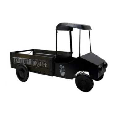 MINI CAMION PORTE PLANTES NOIR