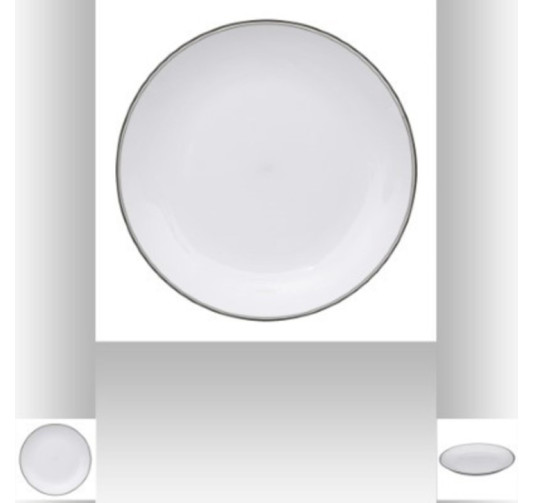 ASSIETTE CREUSE CHAR SQUARE